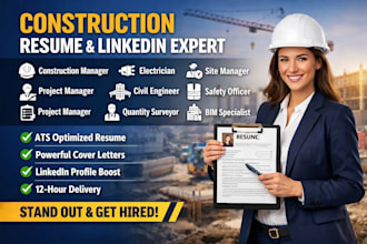 write construction, superintendent, consultant, architecture, engineering resume