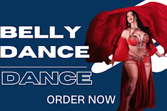 create professional belly dance for your music on tik tok or reels