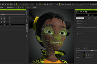 model a 3d character for reallusion cc4, cc5, iclone and iclone 8
