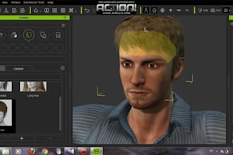model, rig, fix, 3d character for game and animation in iclone, maya ,cc4, cc5