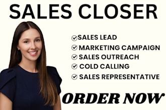 commission based sales closer b2b sales lead generation sales representative