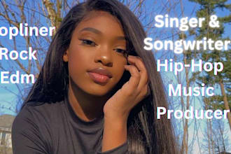 be your female session singer for pop, rock, edm and more