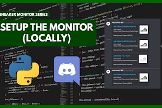 build a custom auto checkout bot, auto purchase bot, restock drop monitor bot