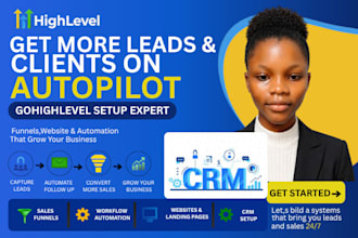 gohighlevel landing page voice ai real estate funnel a2p