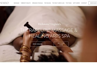 design aesthetic medical spa website med spa, beauty spa, health and wellness