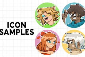 do you a cartoonish character commission