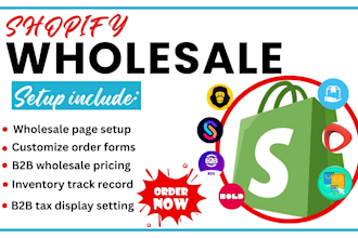 setup shopify wholesale all inone wod magicpass b2b wholesale simplified gorilla