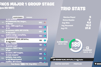 provide professional fortnite coaching and training