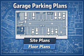 design garage parking plans architectural drawings site and floor plans