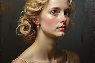 paint renaissance art oil painting portraits