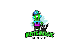 craft a creative brand music movie logo with unique ideas