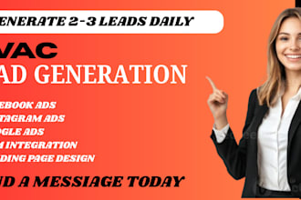 hvac leads hvac facebook ads hvac google ads hvac video ads hvac instagram ads