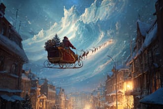 design amazing christmas,greeting or holiday card
