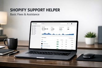 be your shopify support, shopify helper, customer service and virtual assistant