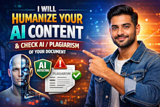 humanize ai content, reduce ai detection, and check ai and plagiarism