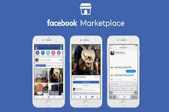 develop facebook marketplace bot, alert bot, auto listing bot, auto post bot