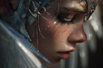 paint a realistic or fantasy portrait
