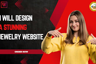 design a luxury wordpress jewelry website