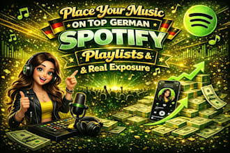 place your music on top german spotify playlists and real exposure