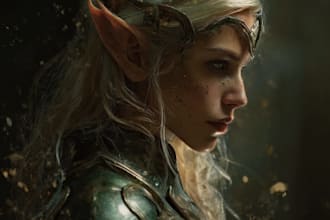 illustrate you a fantasy character, portrait