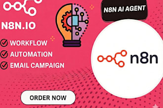 build n8n automation, n8n workflow, ai automation, n8n ai agent for you