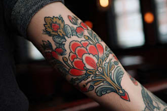 create a custom traditional tattoo design