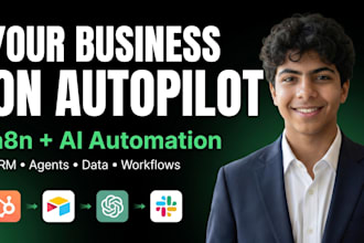 architect n8n automation workflows that connect your CRM, ai agents, and data