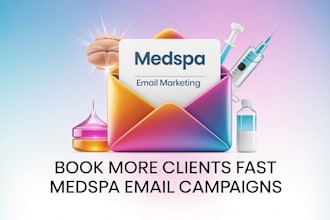 write med spa email campaigns that book consults