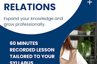 teach ir lessons to students, easy and clear