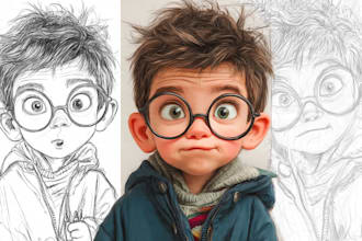 draw a caricature, cartoon caricatures