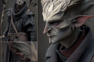 fantasy horror and fantasy horror character