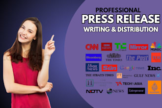 provide SEO US UK press release distribution to premium media sites distribution