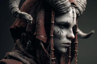 fantasy horror and fantasy horror character