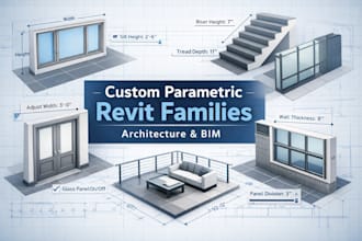custom parametric revit families for architecture and bim