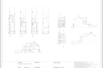 uk planning drawings for permitted development and lawfulness