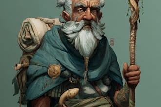 dnd character art and dnd character art