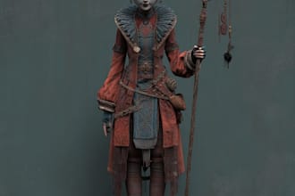 fantasy horror and fantasy horror character