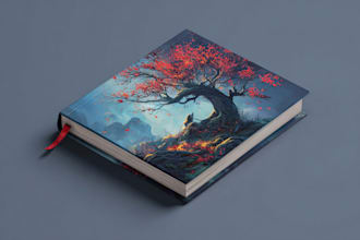 do design an ebook or kdp print book cover