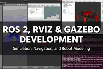 do ros2 projects rviz gazebo simulations