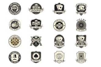 do make modern poker chips, slot and poker logo design