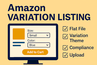 create compliant amazon variation listings for better visibility