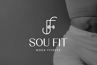 design luxury fashion, clothing brand, apparel and fitness logo