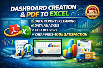 build interactive excel dashboards with charts and kpis