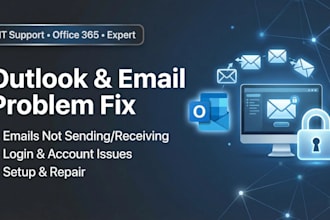 fix microsoft outlook issues, errors, and email problems