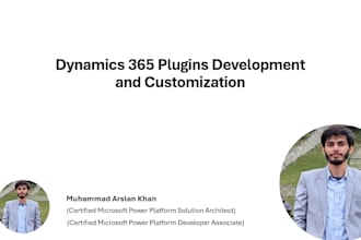 develop custom dynamics 365 and power platform plugins