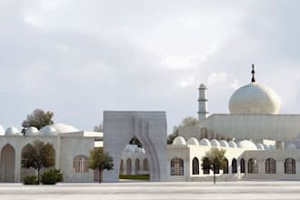 create 2d floor plan, 3d mosque, church interior modeling with 3d rendering