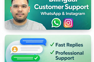 be your bilingual customer support agent for whatsapp and instagram
