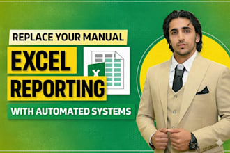 replace your manual excel reporting with automated systems