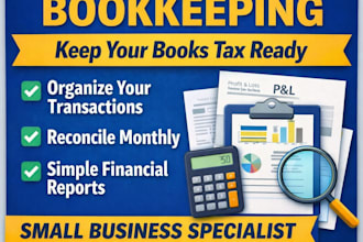 handle your monthly bookkeeping