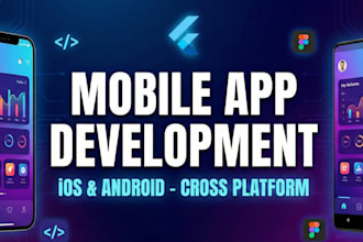 design and develop a custom mobile app for ios and android